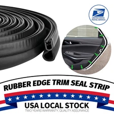 13FT U Shape Rubber Seal Weather Strip Door Edge Moulding Trim For Nissan Models