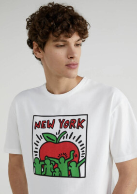 Benetton x Keith Haring High Quality T 