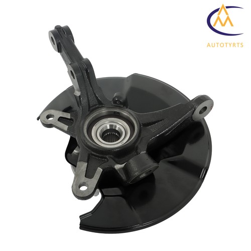 For Honda Civic 2006-11 Front Steering Knuckle & Wheel Hub Bearing Assembly 2PCS - Picture 10 of 14