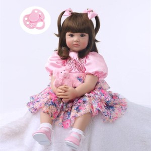 Pinky Reborn Toddler 24inch Real Life Big Size Reborn Baby Dolls Adorable Girls Ebay
