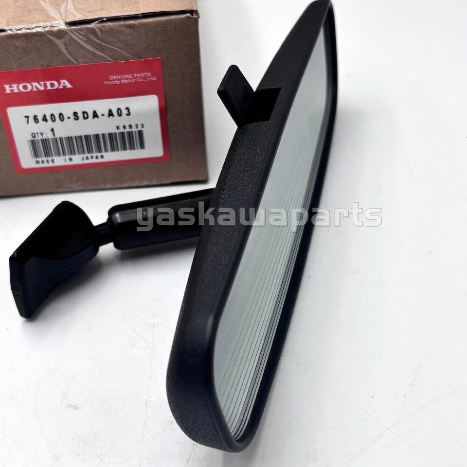 GENUINE for Honda / Acura Interior Rear View Mirror OEM 76400-SDA-A03 NEW - Image 2 of 4