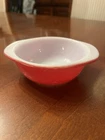 Vintage #080 Pyrex Bowl Flamingo Pink 8 oz Casserole Ovenware No Lid