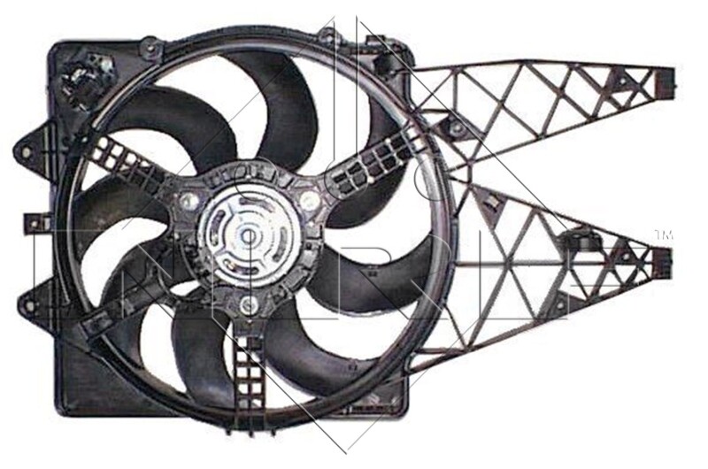 NRF 47252 Fan, radiator for CHRYSLER,FIAT,LANCIA