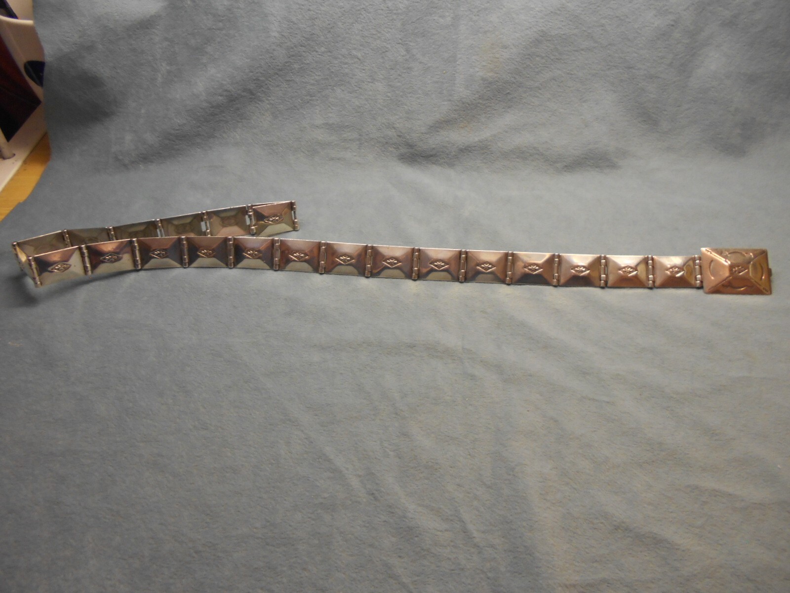 Vintage Native American ALL STERLING LADIES BELT