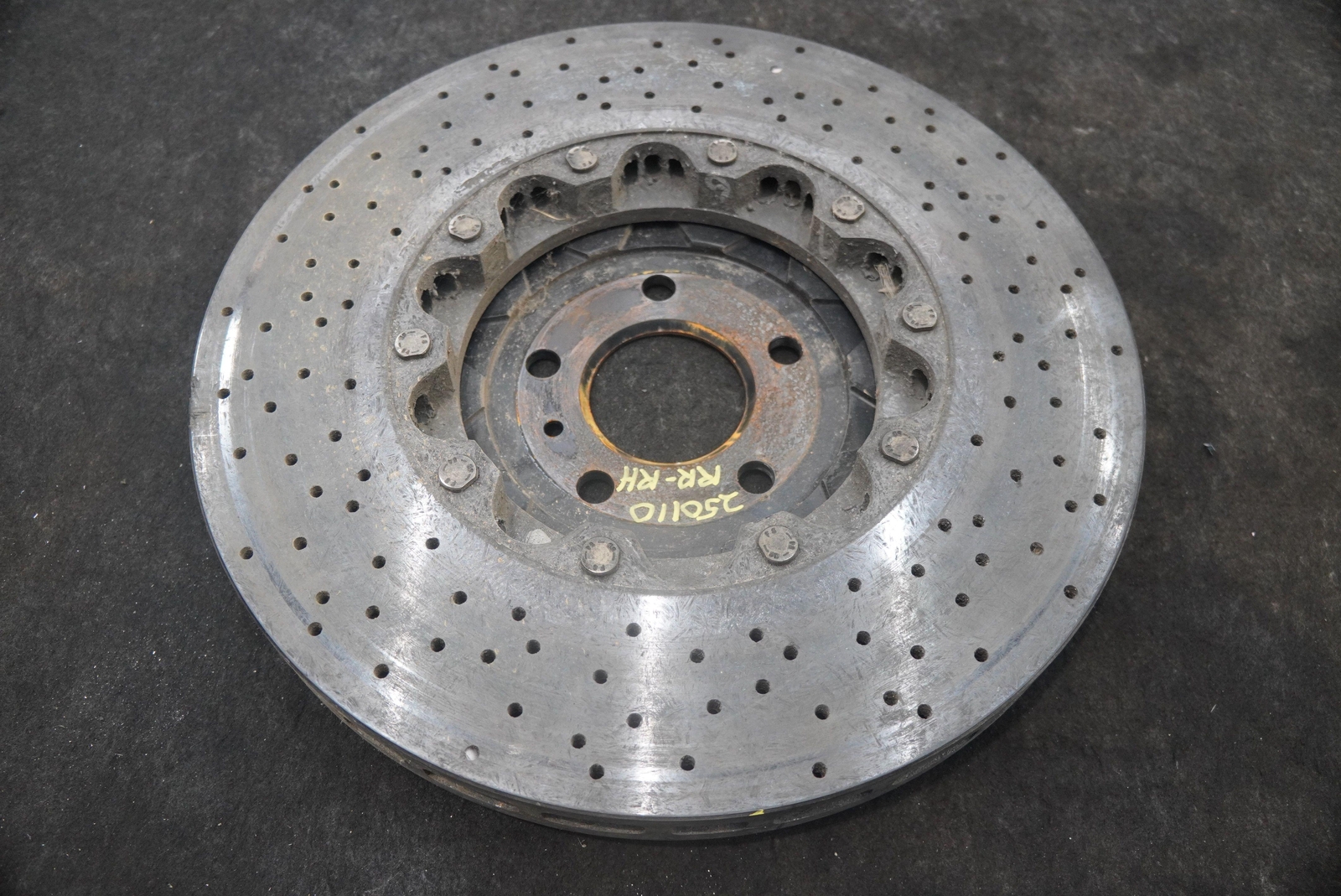 Rear Disc Brake Rotor Carbon Ceramic Brembo 14C0034CP McLaren 720S 2018 *Note*