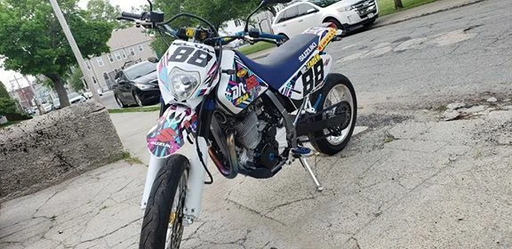 Suzuki dr 650 sm deals
