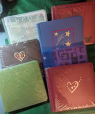 Creative Memories 7 X 7 Albums, Disney, Cherish Heart, ABC, Double Dipz, Stars