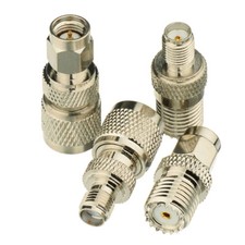 SMA to mini-UHF Male Jack Coax Adapter Kit for Satellite Sirius XM Radio Antenna