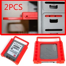 New 2.5" to 3.5" Bay SSD HDD Hard Disk Drive Notebook Mounting Brackets Adapter