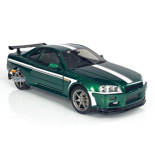 Coches de carreras de deriva de radiocontrol a escala 1/8 de metal Capo R34 4x4 motor sin escobillas modelo RTR - Imagen 4 de 11