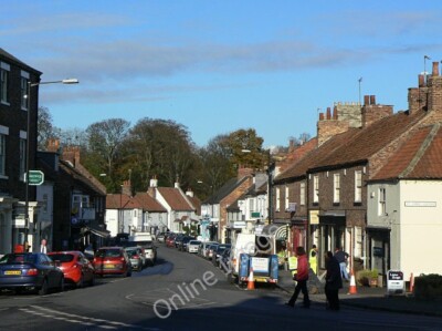 Foto 6x4 High Street Boroughbridge Man hätte erwarten können, dass die alte um 2009