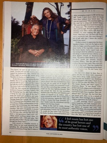 JOHNNY CASH TIME Tribute Jen& Ben, Clooney, Madeleine Albright, George Bush- NEW - Picture 3 of 7