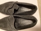 Christian Dior Loafers Slip-on Shoes Size 42 1/2 = 9 1/2 US Men Black Suede Used — photo 3