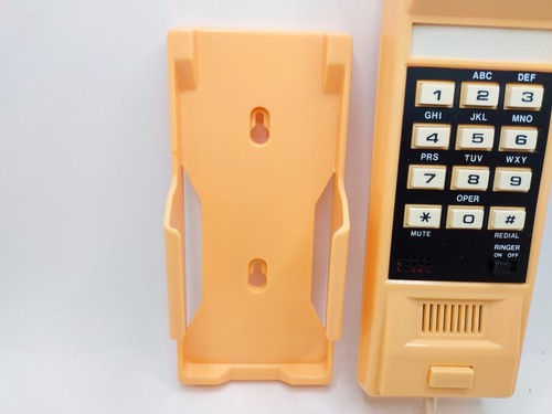 Vtg Chloe Lagerfeld Perfume Corded Slim Touch Tone Phone W/Wall Mount 1983 RARE - Foto 7 di 14