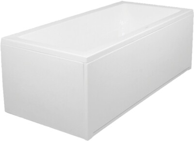 Badewanne 150x75,160x75,170x75,190x90,200x90cm, Acryl, weiß, Schürze, Malibu Eco