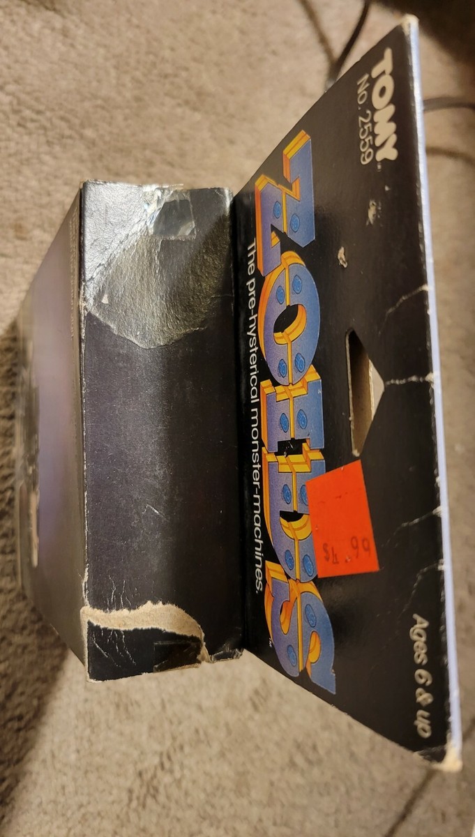 VINTAGE ZOIDS (PROTOZOID ELEPHANTUS), NEW Open BOX 1982