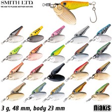 Smith Niakis 3 g Trout Spinner Assorted Colors