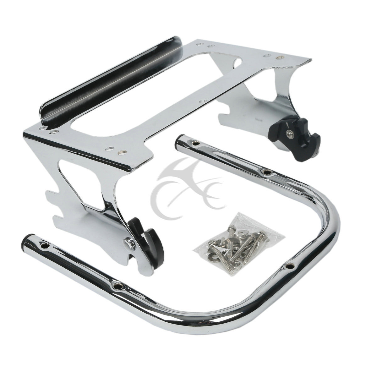 2-Up Trunk Luggage Rack & Docking Hardware For Harley Touring