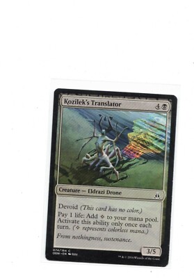 Kozilek's Translator [Oath of the Gatewatch] Magic MTG x2 | eBay