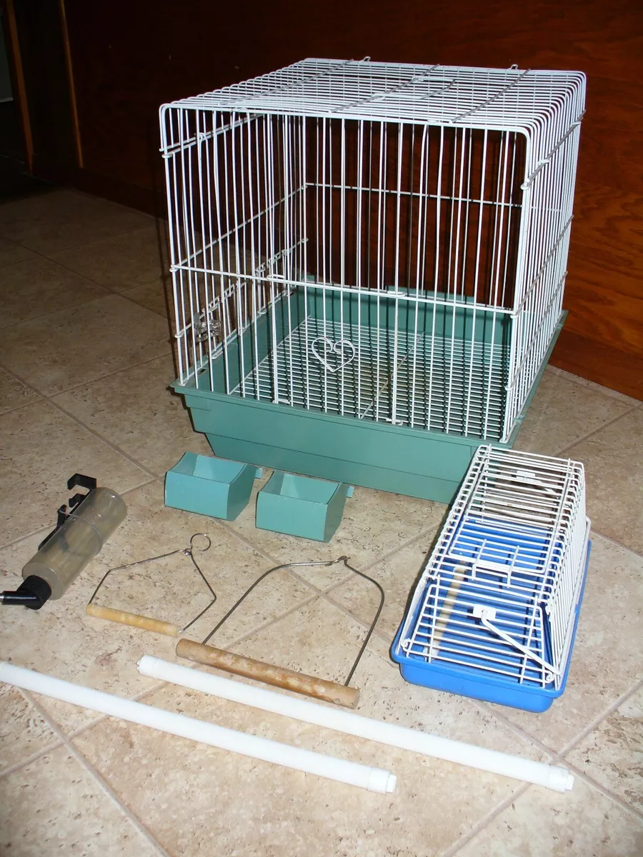 Birds top travel cage