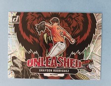 Grayson Rodriguez 2023 Panini Donruss Baseball Unleashed Vector  #U15 Baltimore