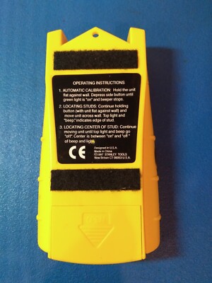 1997 Vintage Stanley Stud Finder/ Edge Finder Auto