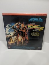 BACK TO THE FUTURE PART III 2-Laserdisc LD SET FULL SCREEN FORMAT THREE 3