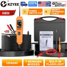 KZYEE Powerscan KM50 Probe 12V 24V Automotive Electrical Circuit System Tester