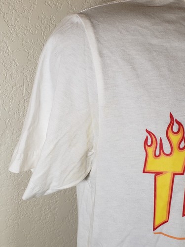 Official Thrasher Magazine Skateboarding Flame Logo T-Shirt Size Small - Picture 2 of 5