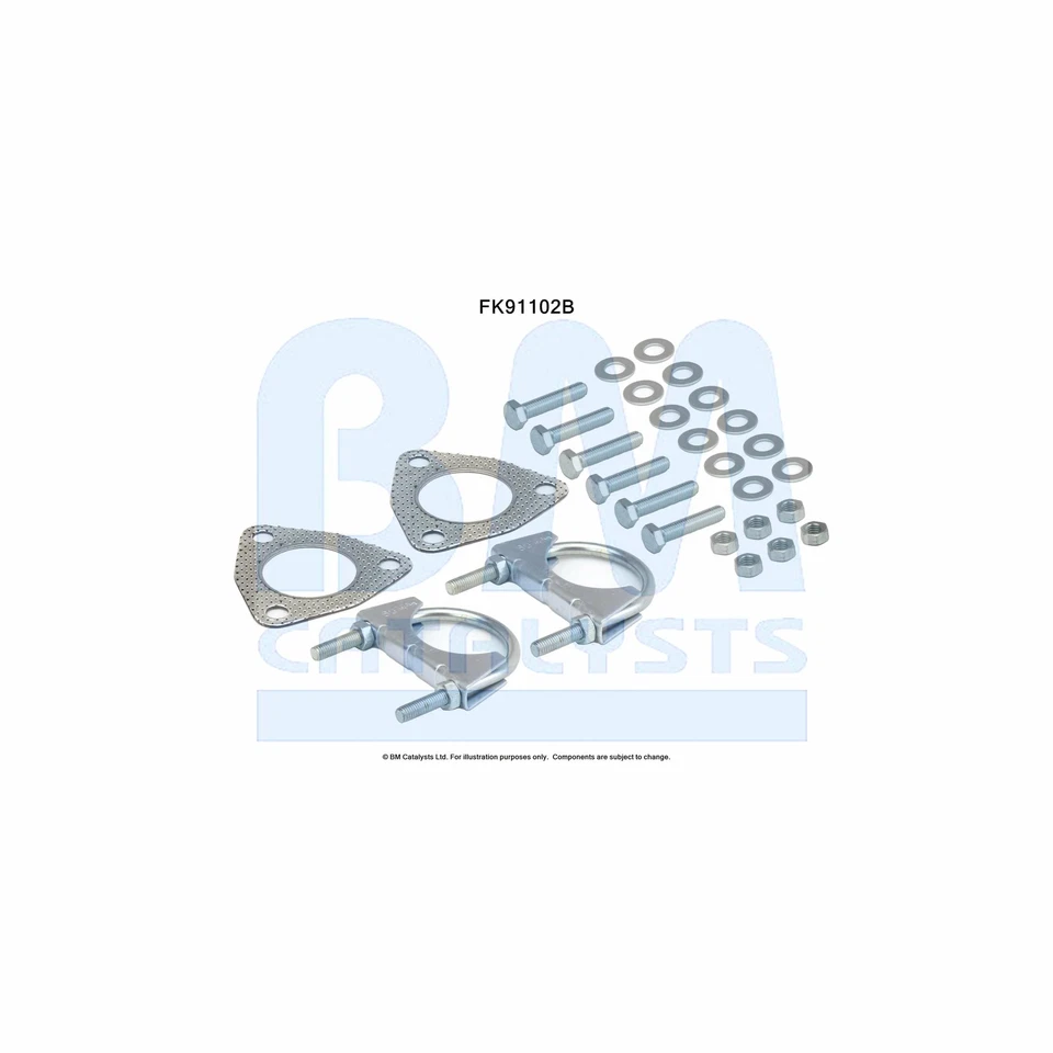 For Audi A3 8L1 1.8 T Quattro BM Cats Catalytic Converter + Fitting Kit - Image 2 of 3