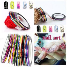 Filo Striping Tape nastro adesivo decorazione per nail art ricostruzione unghie