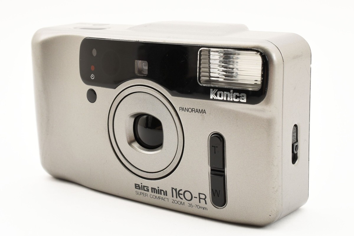 #120 ★良品★ KONICA BIG mini NEO-R Konica Big Mini Neo-R Point&Shoot Film Camera From Japan