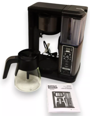 Ninja Specialty Coffee Maker with Fold-Away Frother and Glass
