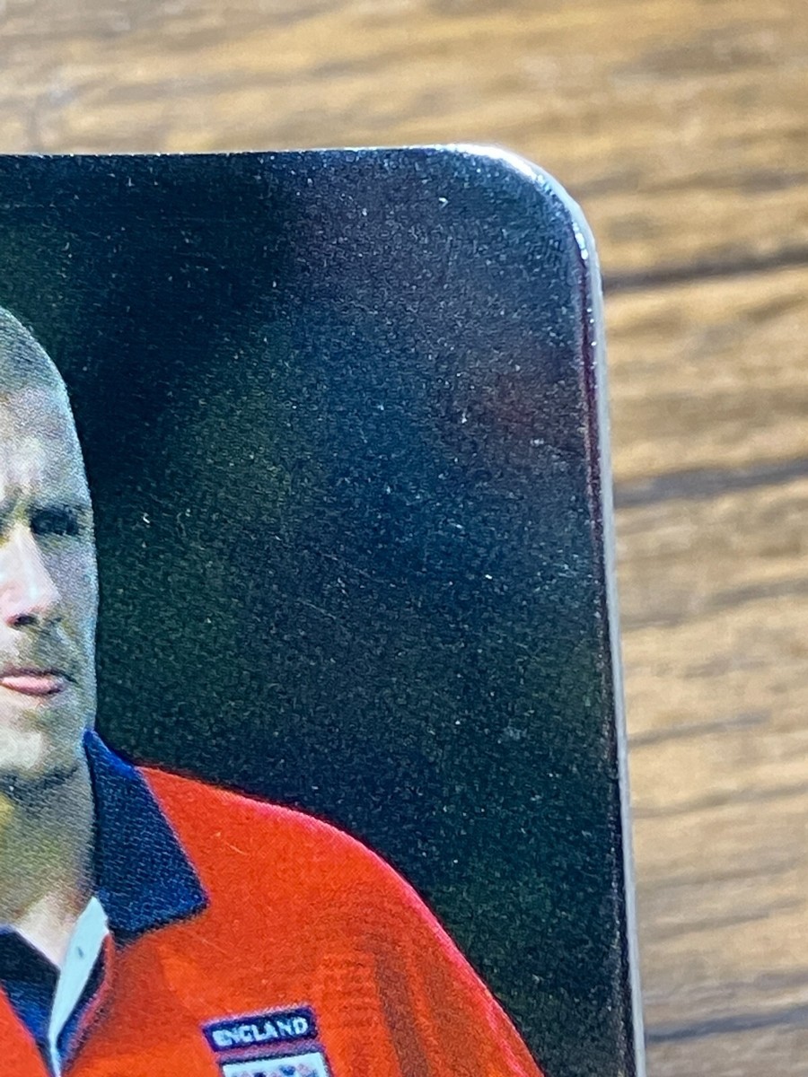Futera Platinum 2001 EURO STARS EU3 David Beckham England Futera Platinum 2001 EURO STARS EU3 David Beckham England