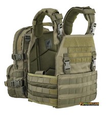 Defcon 5 Plate Carrier con backpack Verde D5-BAV21 OD