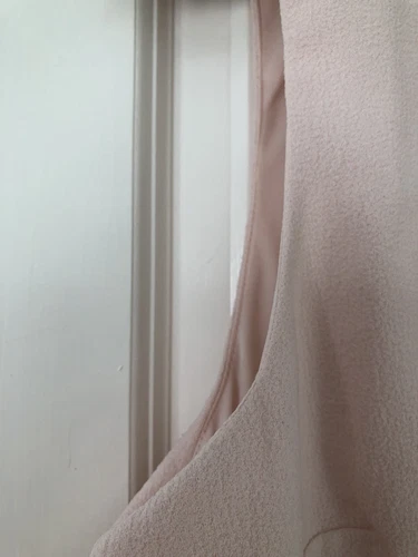 Asos Curve Dress Pale Pink Embellished With See Through Panel At Waist Size 20 - Picture 3 of 9