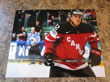 TYSON BARRIE AUTOGRAPHED 8X10 GLOSSY PHOTO TEAM CANADA TORONTO MAPLE LEAFS (A)