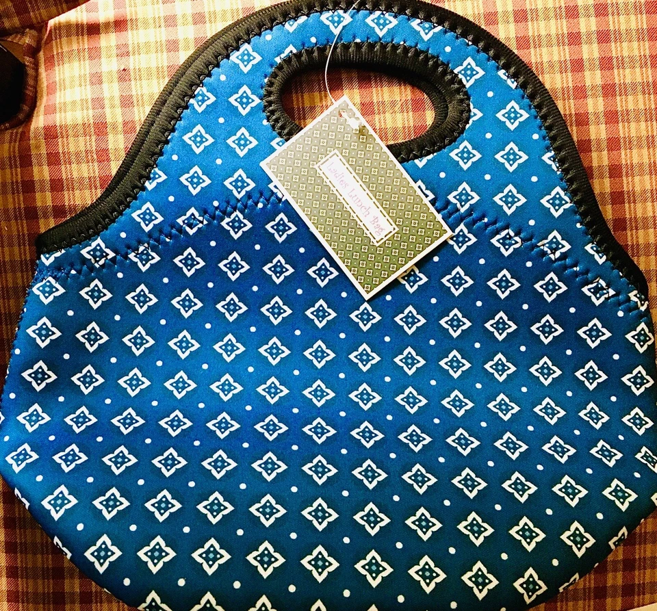 Brentwood-Koolzone: Bolsa de almuerzo aislada ecológica-comida/bebida caliente o fría nueva con etiquetas Foto 3 de 4