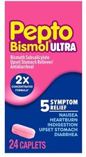 Pepto Bismol ULTRA 24 Caplets