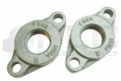 SET OF 2 NEW TACO 1600-031C 1-1/2 CAST IRON FLANGE PAIR **READ**
