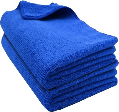 2 Pack Microfiber Cleaning Cloth for Cars, 24'' X 31'' Car Microfiber Towels, S...