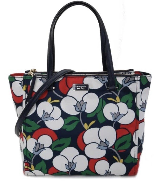 Kate Spade Dawn Breezy Floral Medium Satchel Crossbody Color