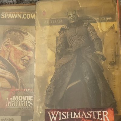 McFarlane Toys Movie Maniacs Series Five Djinn Action Figure Boxed 2002