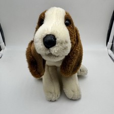 Animal Alley Toys R Us Basset Hound 12" Plush Stuffed Animal Toy 2000s