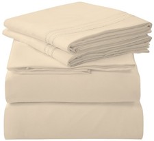 ROYALE LINENS 3 Piece Twin XL Sheets Set - Soft Brushed 1800 Microfiber Beddi...