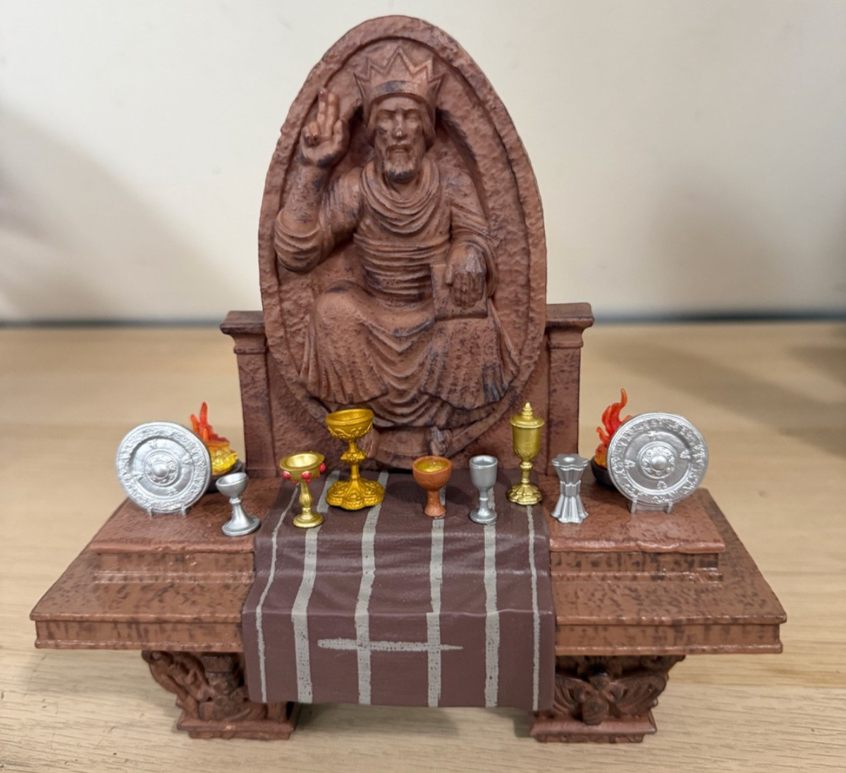 INDIANA JONES AVENTURA SERIE CONSTRUIR ARTEFACTO ÚLTIMA CRUZADA GRIAL MESA BAF