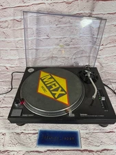 Technics SL-1200MK3 Black Direct Drive DJ Turntable very fast ship duet cover