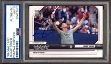 2024 Panini Instant #JS-3 Jannik Sinner Signed US Open Tennis Rookie PSA AUTO RC