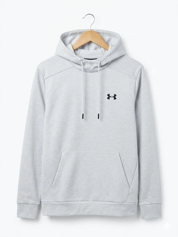 Sudadera gris con capucha Under Armour - Imagen 1 de 4