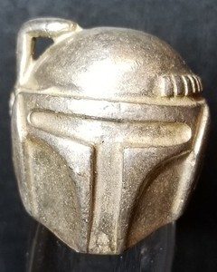 Star Wars Boba Fett .925 Sterling Silver Artisan Made Ring Size 9-9.25 19gr